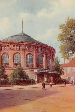 Duitsland Hagenau i. Els. Theater (rond 1910) Deutschland Europa HC16411 Oryginalny