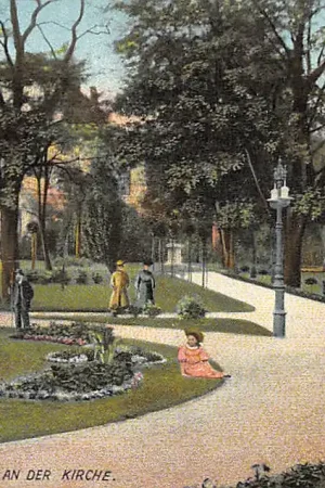 Duitsland Bremen Vegesack Partie an der Kirche 1908 Deutschland Europa HC16388 Oferta