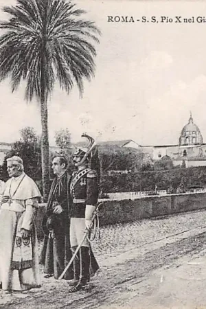 Italie Roma S.S. Pio X nel Giardino Vaticano Paus Pio X Italia Europa HC16380 Premium