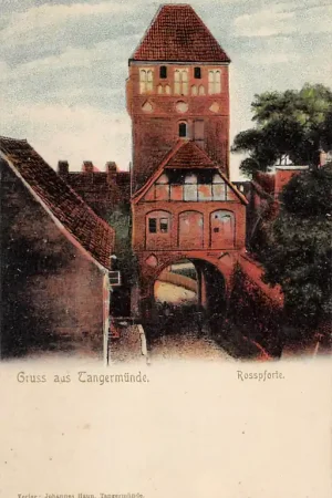 Zwrot pieniędzy Duitsland Tangermunde Rosspforte Deutschland Europa HC15671