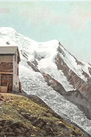 Rabat Zwitserland Plan des Aiguilles L'hotel et le Montblanc Switzerland Schweiz Suisse Europa HC15433