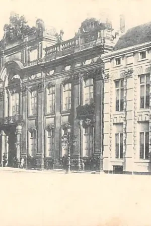 Ekspresowa dostawa Belgie Anvers Le Palais du Roi Antwerpen Het paleis van de Koning Europa HC15345