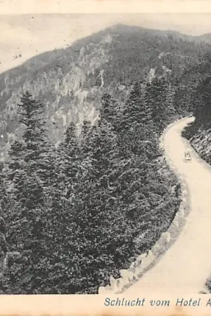 Duitsland Munsterthal Schlucht vom Hotel Altenberg 1902 Deutschland Europa HC15233 Bezpieczna płatność