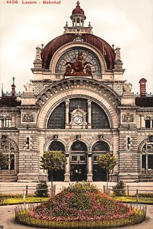 Oferta limitowana Zwitserland Luzern Bahnhof Switzerland Schweiz Suisse Spoorwegen Europa HC15232
