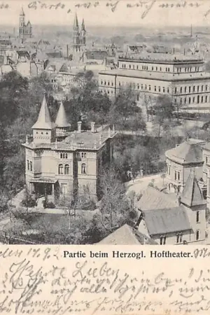 Duitsland Braunschweig Partie beim Herzogl. Hoftheater 1902 Duetschland Europa HC15498 Nowość