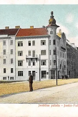 Oferta Slovenie Ljubljana - Laibach Justicna palaca Justiz-Palais 1908 Republica Slovenija Europa HC15489