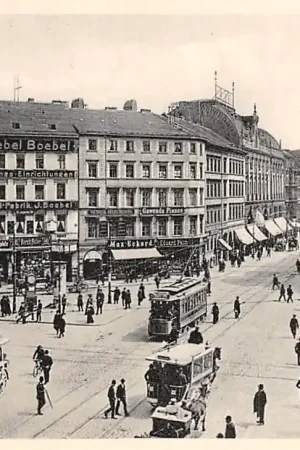 Wysoka jakość Duitsland Berlin Moritzplatz Trams Deutschland Europa HC15208