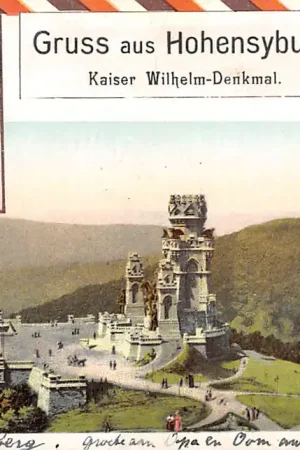 Duitsland Gruss aus Hohensyburg Kaiser Wilhelm-Denkmal Kleinrondstempel Horde 1903 Deutschland EuropaHC13882 Szybka dostawa