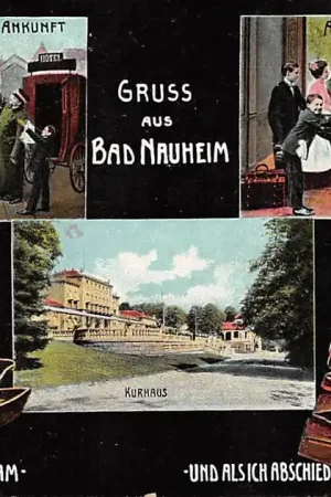 Rabat Duitsland Bad Nauheim Kurhaus Ankunft Abfahrt Deutschland Europa HC13606