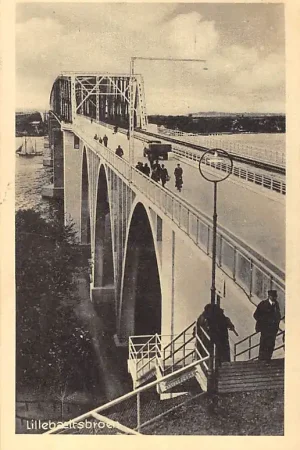 Denemarken Middelfart Lillebaeltsbroen 1947 Danemark Europa HC13546 Wyprzedaż