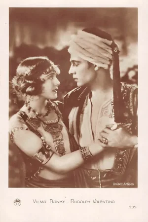 Film Filmster Vilma Banky Rudolph Valentino Europa 235 United Artists HC12141 Ekspresowa dostawa