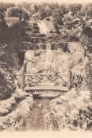 Engeland Ventnor The Cascade Isle of Wight England Great Britain Europa HC11596 Oryginalny