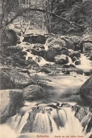 Ekspresowa dostawa Duitsland Schierke Partie an der kalten Bode Deutschland Europa HC10874