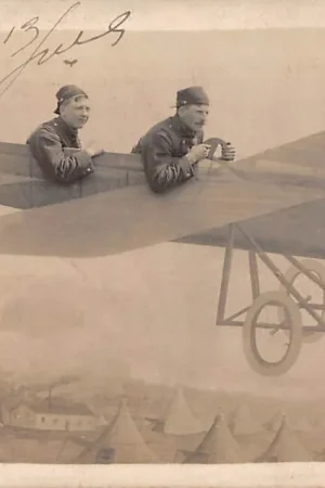 Frankrijk Fotokaart Vliegtuig Militair WO-1 1914-1918 Luchtvaart France Europa HC8841 Rabat