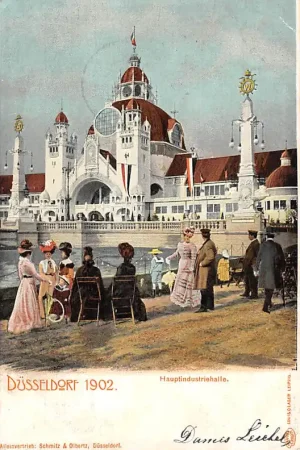 Najlepsza cena Duitsland Düsseldorf 1902 Hauptindustriehalle Deutschland Europa HC8508