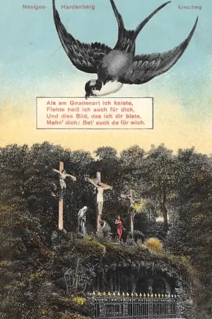 Duitsland Hardenberg (DE) Naviges Kreuzberg Golgotha Vogel Deutschland Europa HC8493 Oferta limitowana