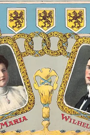 Zweden Maria en Wilhelm Reliëfkaart Koningshuis Sweden Sverige Europa HC7858 Wyprzedaż