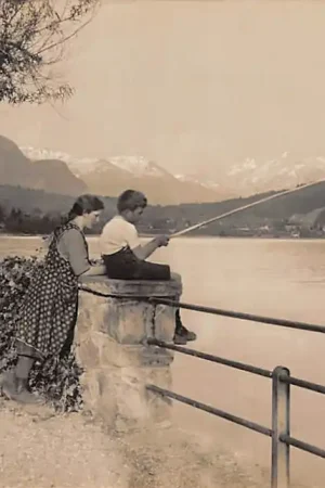 Zwitserland Am Quai in Brienz Visser Scweiz Switserland Suisse Europa HC7464 Zamów teraz