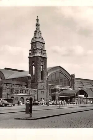 Popularny Duitsland Hamburg Hauptbahnhof Station Spoorwegen Auto Deutschland Europa HC7359