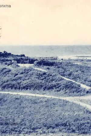Wyprzedaż België Wenduine Panorama 1933 Speciaal stempel Filatelie HC7336