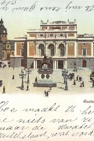 Wyprzedaż Zweden Stockholm Gustav Adolfs Borg und Kongl. Operan 1903 Sweden Sverige HC7317