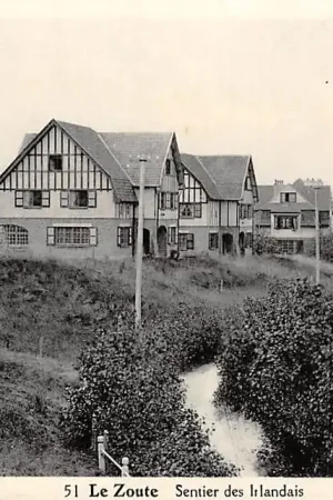 Ekspresowa dostawa België Le Zoute Het Zoute Knokke Sentier des Irlandes 1934 HC6967