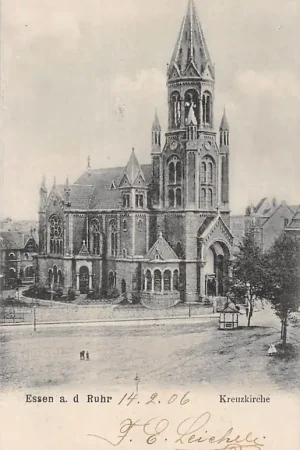 Popularny Duitsland Essen a.d. Ruhr Kreuzkirche 1906 Deutschland Europa HC5866