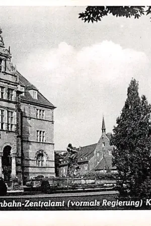 Zamów teraz Duitsland Minden i. W. Eisenbahn-Zentralamt Kloster u. Dom Deutschland Europa HC5786