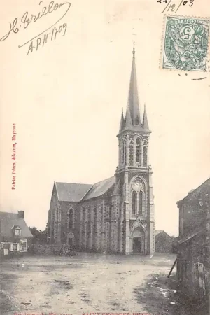 Nowość Environs de Mayenne Saint-George-Buttavent 1903 Frankrijk France HC3944