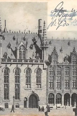 Promocja Belgie Brugge Le Gouvernement Provincial et la Poste Postkantoor 1903 Europa HC3178