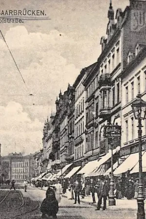 Szybka dostawa Duitsland St. Johann Saarbrucken Bahnhofstrasse 1906 Deutschland Europa HC5469