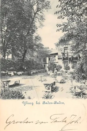 Duitsland Yburg bei Baden-Baden Steinbach 1902 Deutschland Europa HC1678 Niska cena