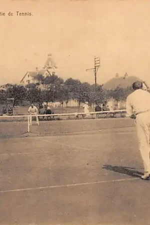 Wyprzedaż Belgie Knocke - Zoute 1925 Tenniswedstrijd Une Partie de Tennis Europa Sport HC1018