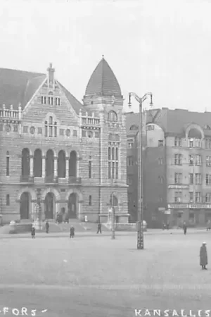 Finland Suomi Helsinki Helsingfors Kansallisteteatteri 1902 Europa HC887 Autentyczny