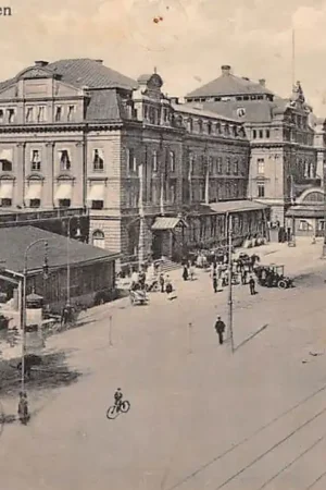 Stockholm Centralstationen Tram Station Zweden Sverige Sweden 1926 HC428 Rabat