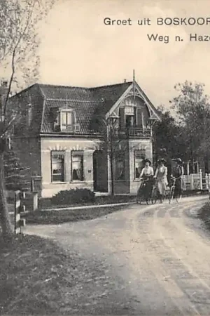 Boskoop Weg naar Hazerswoude Dames op de fiets Nauta 5891 HC61819 Nowość