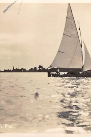 Ostatnia szansa Nieuwkoop Zeilgenot op de Nieuwkoop's Plas [1940] Zeilen HC61814