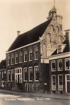 Kup teraz Franeker Martena-Huis Anno 1498 Type fotokaart 1943 HC61662