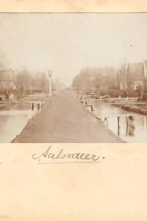 Nowość Aalsmeer Fotokaart op briefkaart voor 1900 Haarlemmermeer HC61640