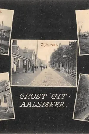 Zwrot pieniędzy Aalsmeer Stationsweg met Station Binnengrachtje Zijdstraat Ringdijk Begin Uiterweg HC61616