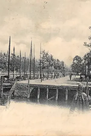 Rotterdam Wijnhaven met schepen 1902 Vivat No. 2059 HC61598 Promocja