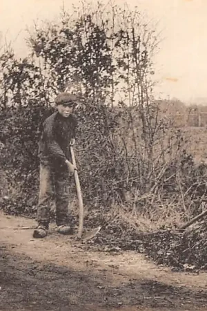 Premium Brabantsch Landleven Kantvlaggen Landarbeiders Noord-Brabant 1922 Dorpsleven HC61563