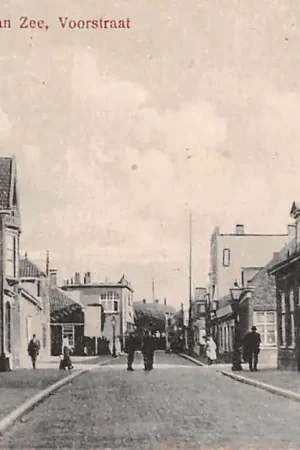 Katwijk aan Zee Voorstraat met winkel van de uitgever 1921 HC61561 Promocja