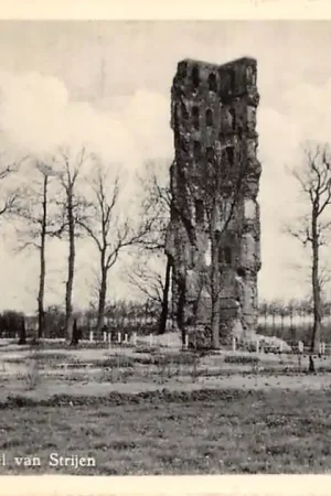 Oosterhout Ruïne Kasteel van Strijen' 1955 Noord-Brabant HC61552 Najlepsza cena