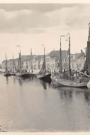 Bezpieczna płatność Brouwershaven Haven met vissers schepen Schouwen-Duiveland HC61484