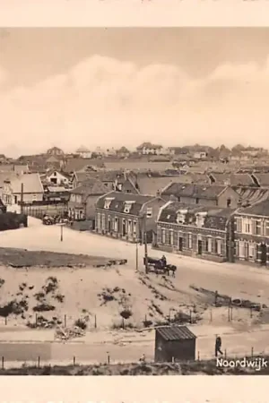 Noordwijk aan Zee Panorama 1939 HC61396 Oryginalny