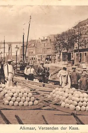 Bezpieczna płatność Alkmaar Verzenden der Kaas 1927 Klederdracht Vintage HC61394