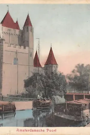 Zamów teraz Haarlem Amsterdamsche Poort met binnenvaart schepen 1901 HC61373