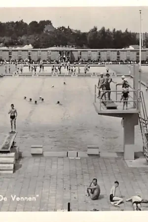 Dongen Zwembad De Vennen 1955 Noord-Brabant HC61369 Tani