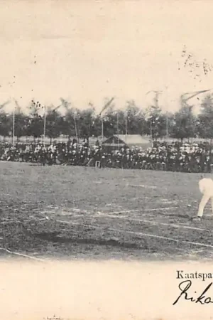 Tylko dziś Leeuwarden Kaatspartij op 't Sport terrein 1906 HC28116